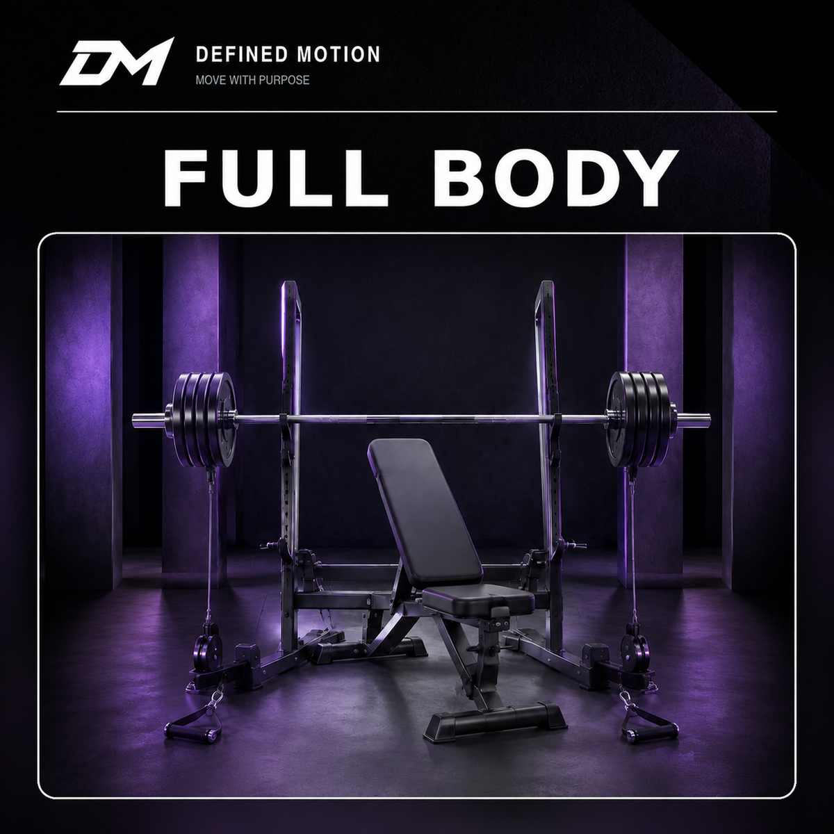 DEFINED MOTION – Full Body Workout Plan English Edition